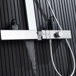 Душевая система Black&White Gravity 9005NC хром глянцевый