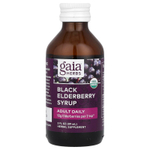Gaia Herbs, Adult Daily, сироп из черной бузины, 89 мл (3 жидк. унц.)