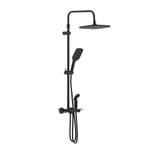 Душевая система с ванно-душевым термостатическим смесителем-полкой и гигиеническим душем Damixa Gala 953770300