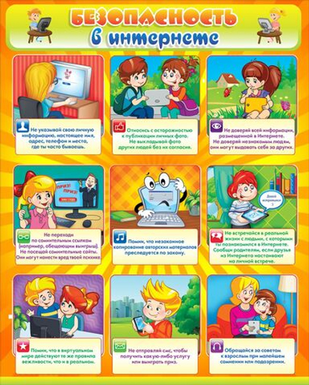 Стенд "Безопасность в интернете"