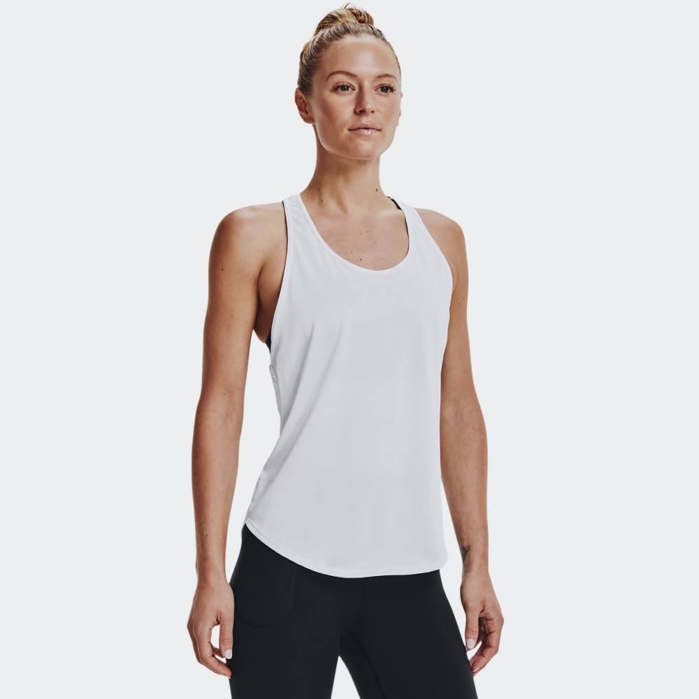 Майка женская Under Armour UA Tech Vent Tank-WHT