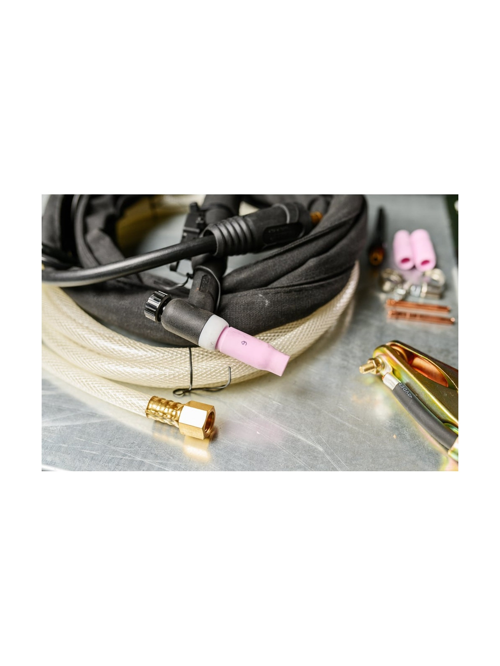 Аргонодуговой сварочный инвертор (200 А; поджиг HF; Pulse, ПВ 75%) Inforce TIG-200 04-08-04