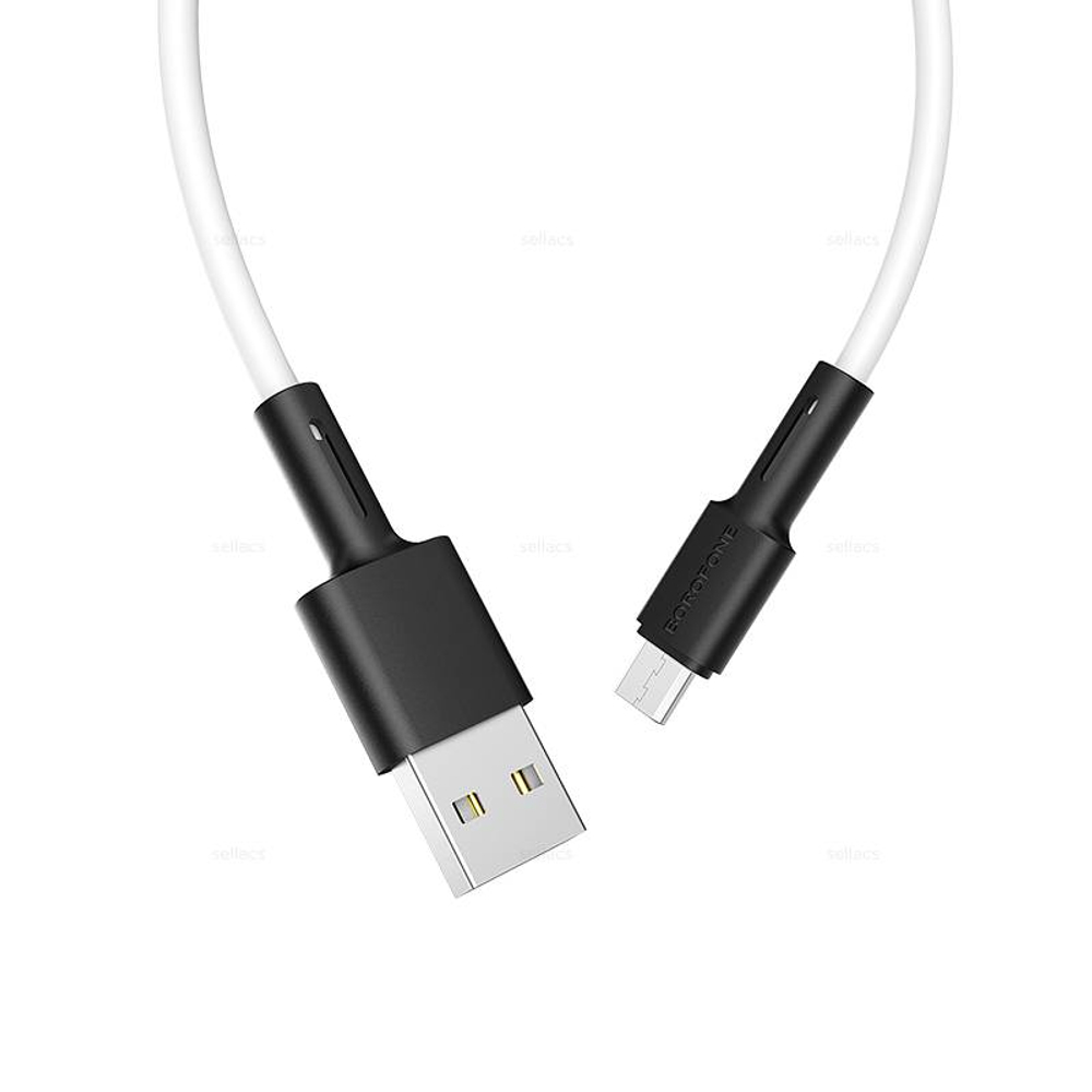 Кабель USB на Micro-USB Borofone BX31 (white)