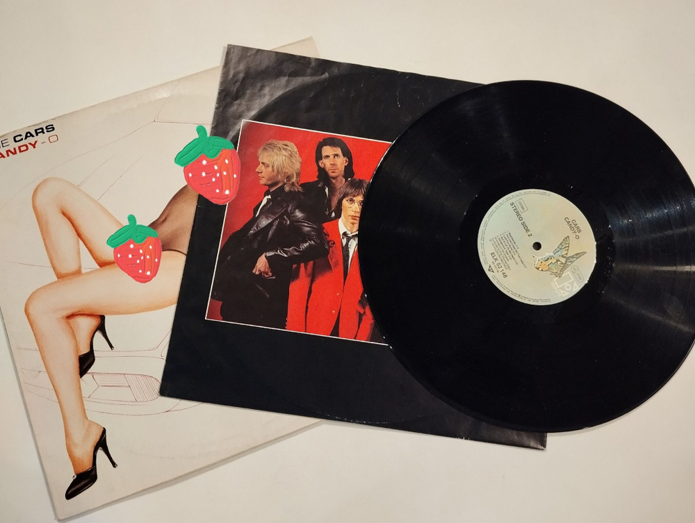 Винтажная виниловая пластинка LP The Cars Candy O (Holland 1979)