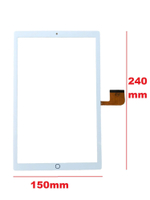 Тачскрин (сенсорное стекло) для планшета CX374D FPC-V01 белый