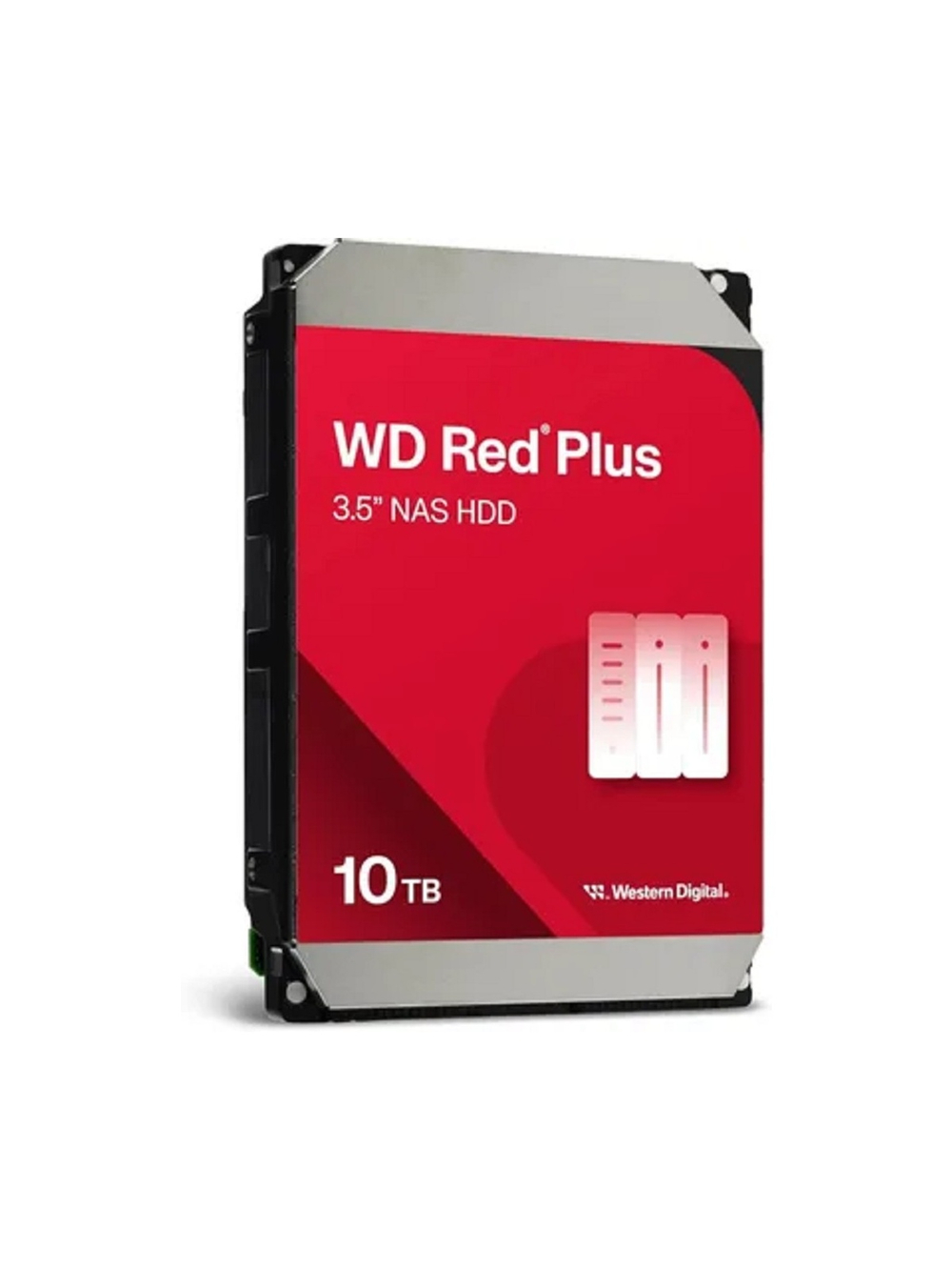 10TB WD Red Plus (WD100EFGX) {Serial ATA III, 7200- rpm, 256Mb, 3.5", NAS Edition}