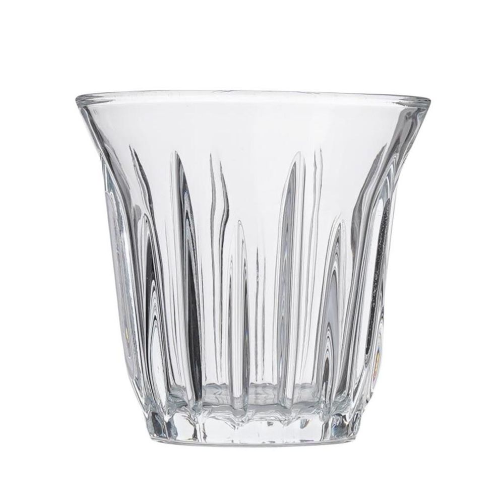 Чашка 220 мл кофейная без ручки ZINC Barista d 9,1 см h8,6 см стекло P.L. Barbossa [1]