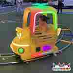Аттракцион на рельсах «Светофорчик», 4 машинки