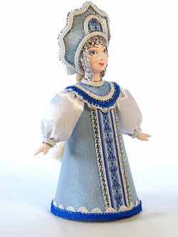 Кукла коллекционная Снежана в русском костюме