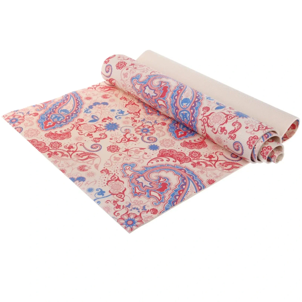 Коврик для йоги 6 мм 173х61 см «Свежесть ветра» PVC, микс принтов