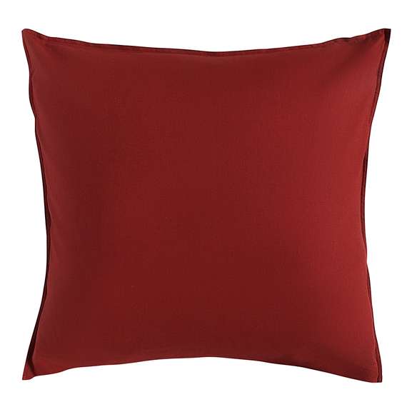 Набор наволочек изо льна и хлопка цвета копченой паприки из коллекции essential, 70х70 см