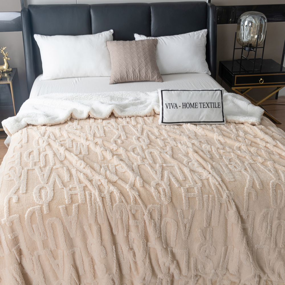 Плед Fluffy бамбуковая микрофибра FL004