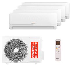 Мультисплит система на 4 комнаты Centek CT-66AMWM-H09/4R3B(FX) x 4 / CT-66AM4-H36/4DR3C