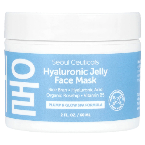SeoulCeuticals, Маска для лица с гиалуроновым желе, 60 мл (2 жидк. унц.)