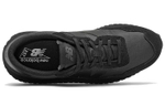 New Balance NB 237 simple low-cut running shoes for men and women in the same style black