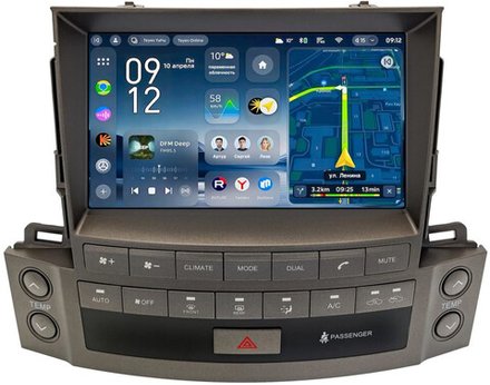 Магнитола для Lexus LX570 2009-2011 - Teyes CC4-PRO монитор 9.5" 2K QLED на Android 13, Snapdragon 778G, ИИ, CarPlay, DSP, 4G SIM-слот