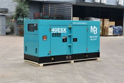 Дизель-генератор Master Blast 40ESX в уличном кожухе - [ДГУ 32 кВт / 380V / ISUZU]