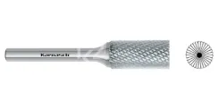 Борфреза твердосплавная Karnasch форма B, 3х14х3х38 мм, насечка HP-4, без покрытия, арт. 11.3012-015