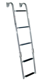 Складной трап из нержавеющей стали, 5 ступени, 115 см (10247447)