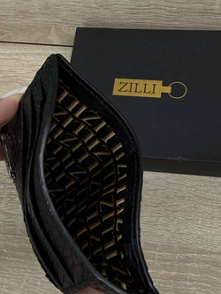 Картхолдер Zilli из кожи крокодила