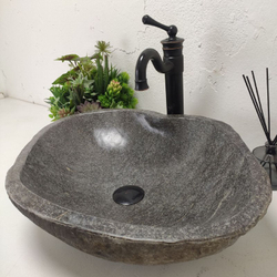 купить Раковина из речного камня RS01746 57*46*13