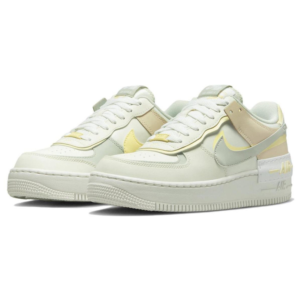 Кроссовки Nike Air Force 1 Low Shadow Light Silver Citron Tint