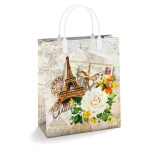 Пакет подарочный 23+10см Из мягкого пластика(Шанталь) Интерпак (х1)