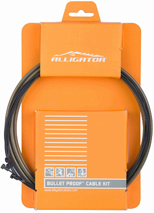 Комплект тросов тормоза с оболочкой и наконечниками LY-KSPTB ALLIGATOR