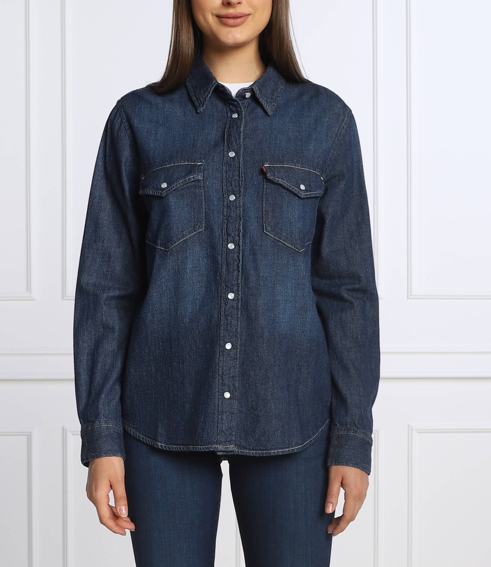 рубашка Levi's - темно-синий(16786-0007)