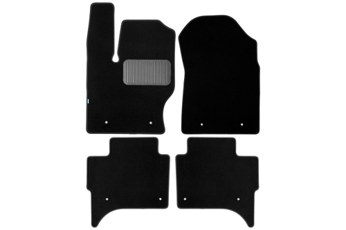 Коврики ворсовые для TANK 700 2024 - н.в. Внедорожник 5 дв. - 4 шт. коврики текстильные в салон KLEVER05.A71500.110KH
