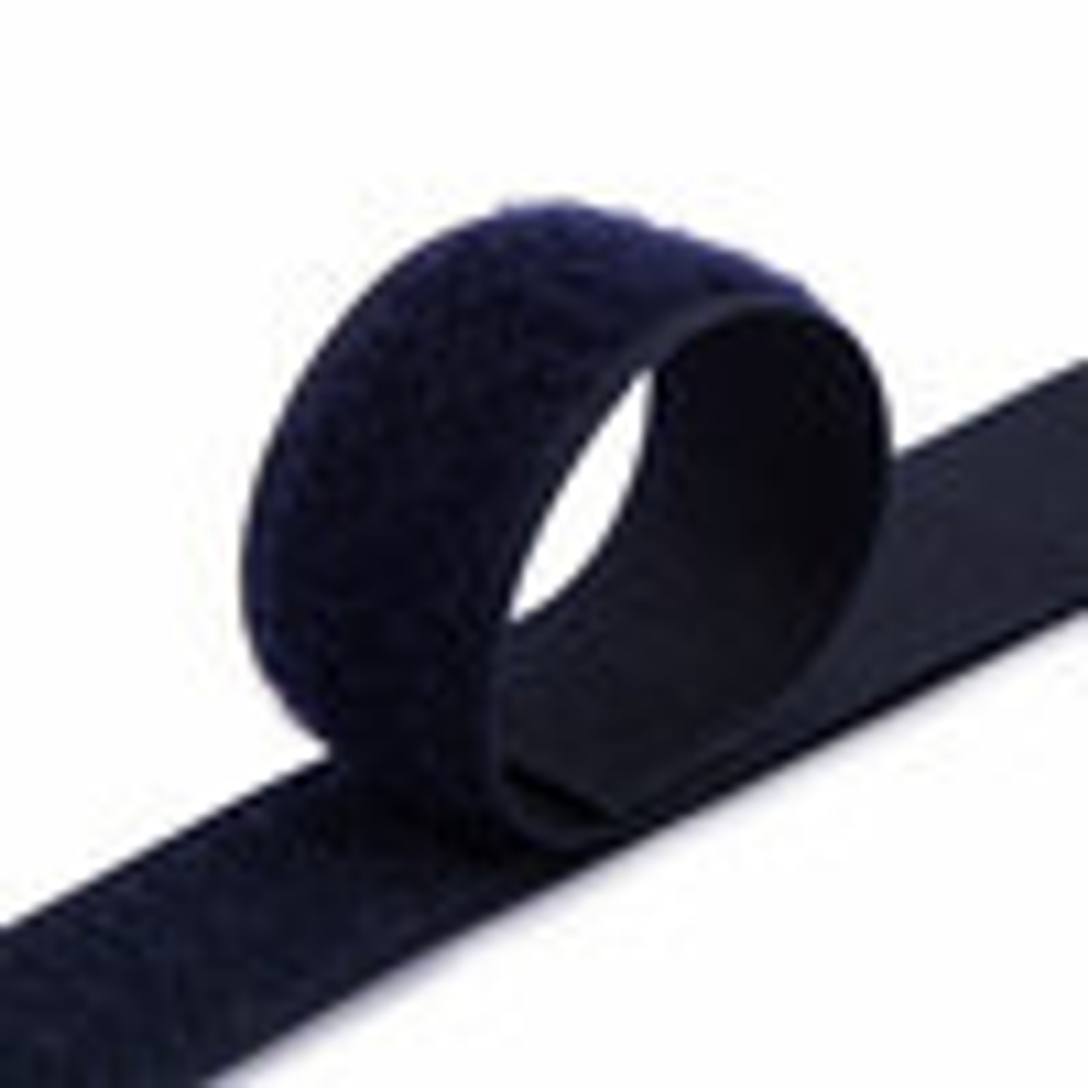 Липучка 25 мм LG-25 т. синий