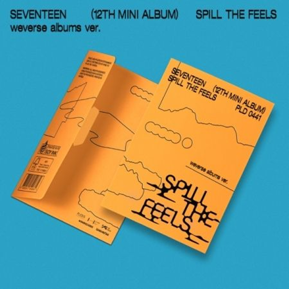 Альбом SEVENTEEN - SPILL THE FEELS 12th Mini Album WVS ALBUMS Version