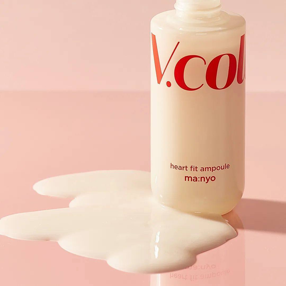 Укрепляющая ампула на основе растительного коллагена Manyo VCollagen Heart Fit Ampoule