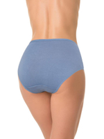 Трусы с высокой линией талии и кружевными вставками (Размер: XL) (Цвет: грязно-розовый)