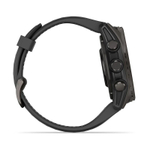 Умные часы Garmin FENIX 8 43 мм Amoled Sapphire Carbon Gray DLC Titanium with Black/Pebble Gray Silicone