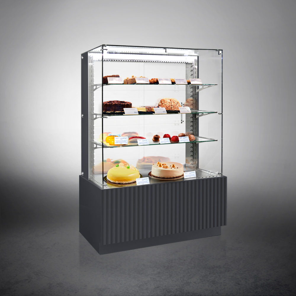 Кондитерская напольная холодильная витрина Finist AIR DOUBLE LUX
