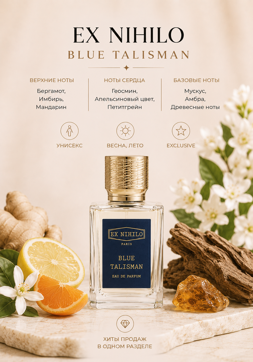Ex Nihilo Blue Talisman