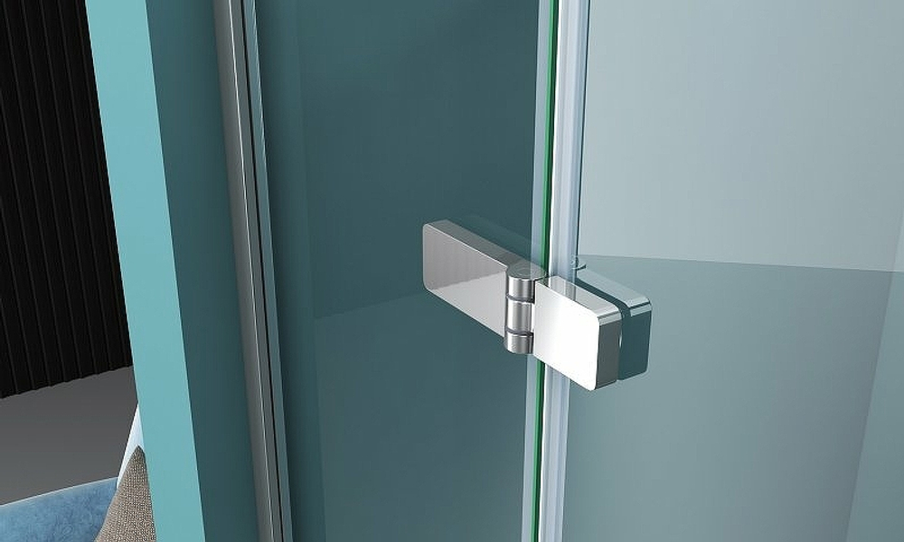 Душевая дверь BelBagno Kraft 100 KRAFT-B-12-60/40-C-Cr-L профиль Хром стекло прозрачное
