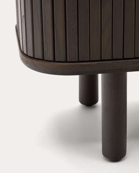 Сервант Mailen 2-дверный, 180x75 см, темный ясень