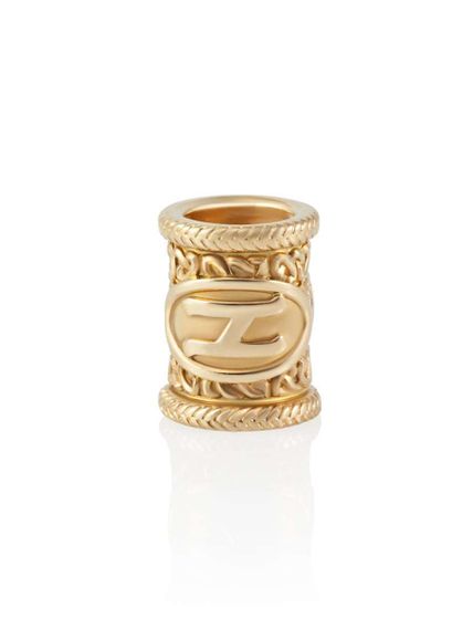 Руна Хагалаз из золота, вид 1