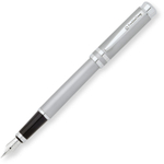 Перьевая ручка FranklinCovey Freemont FC0036-2MS цвет хромовый в подарочной коробке