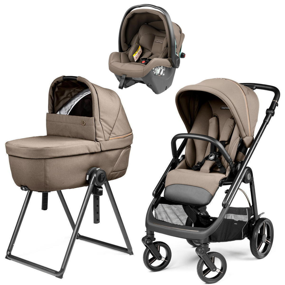 Коляска Peg Perego Veloce New Belvedere SLK 3 в 1 Pine Bark