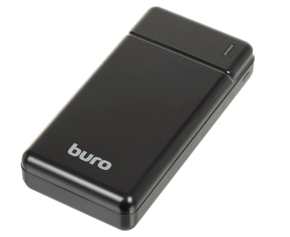 Мобильный аккумулятор Buro BP30E 30000mAh 2.1A 2xUSB черный (BP30E10PBK)