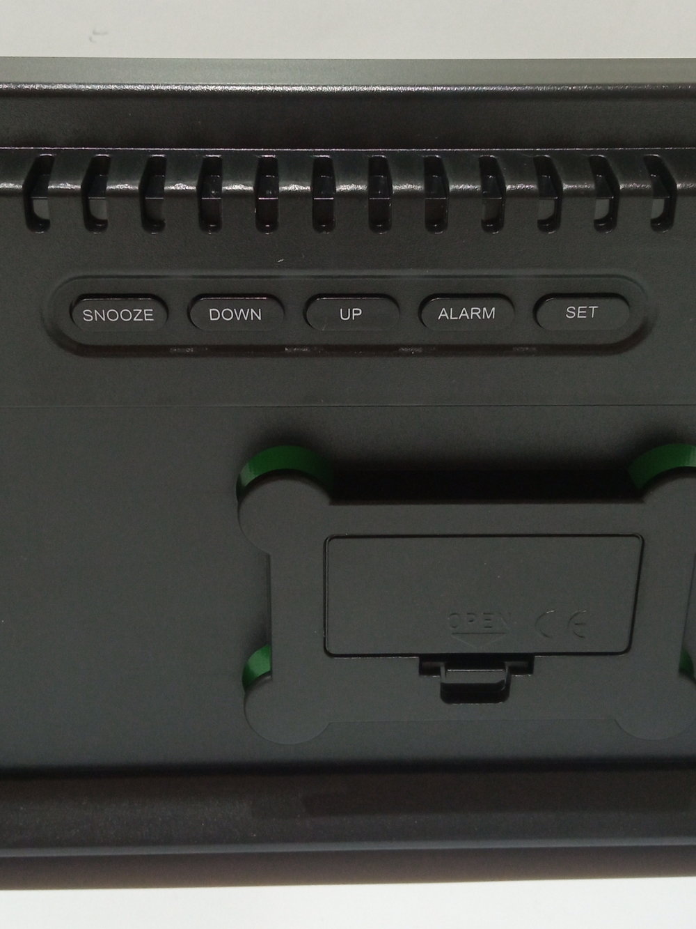 Часы-будильник настольно-настенные GH9002 Green&White