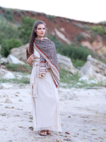 Легкий шарф-платок