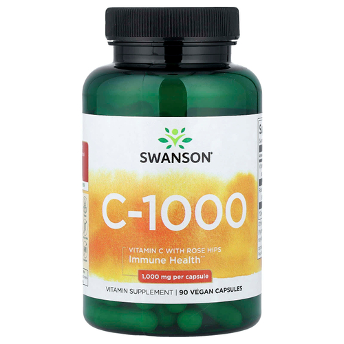 Swanson, C-1000, 90 веганских капсул