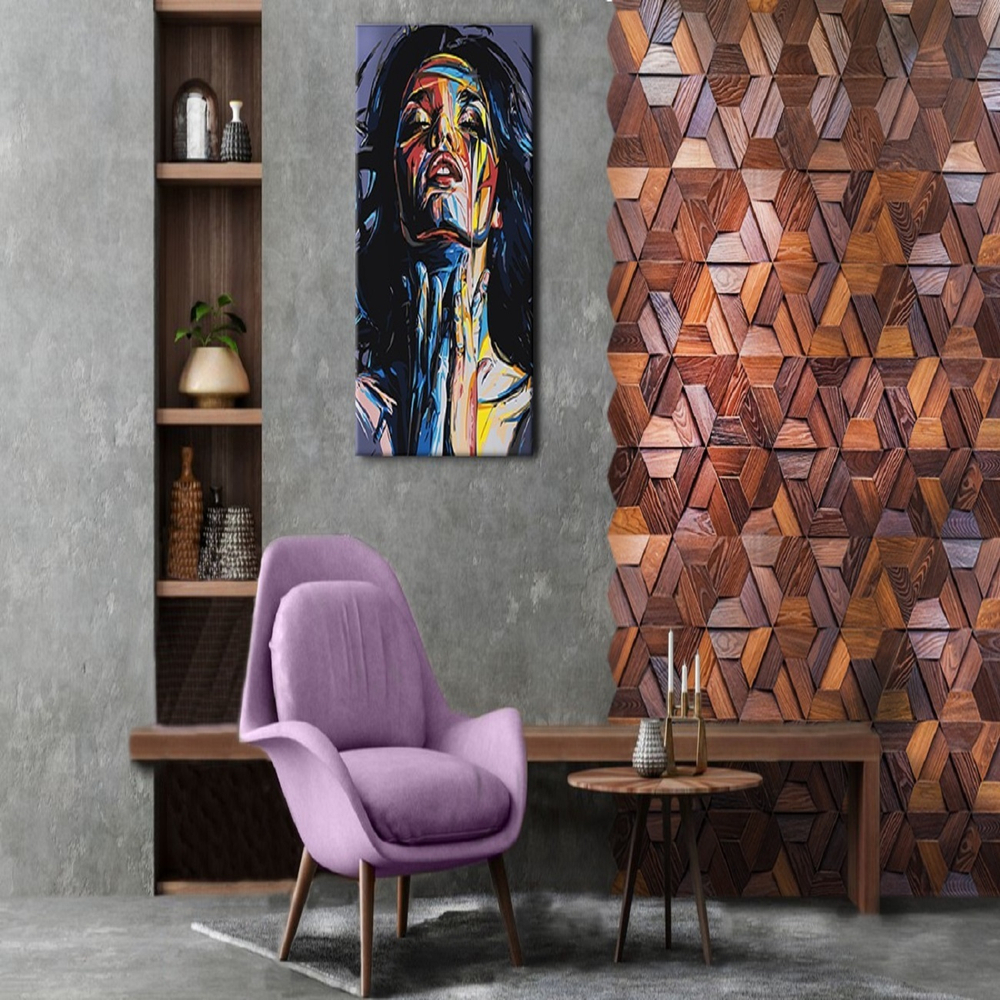 Деревянная мозаика для стен Wood Mosaic Магна термо