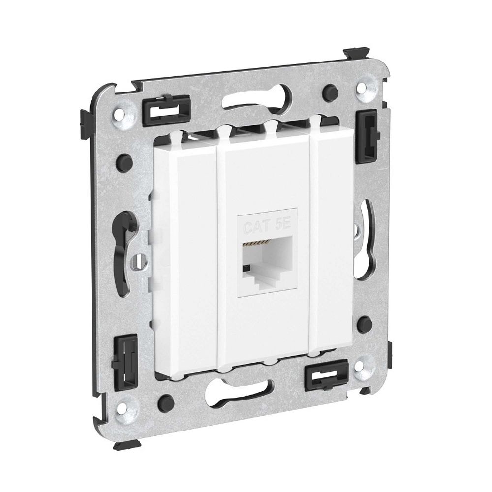 Компьютерная розетка RJ-45 кат.5е одинарная ДКС (4400663)