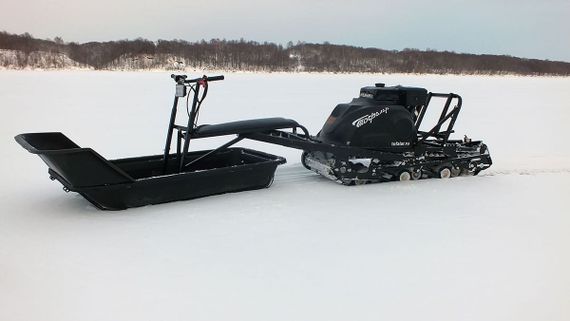 Мотобуксировщик ТОФАЛАР 500 с модулем Толкач