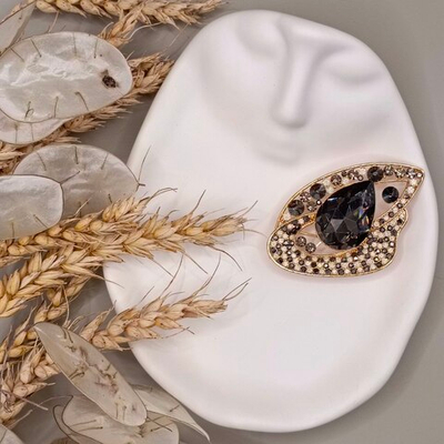 Винтажная брошь "Чудо"